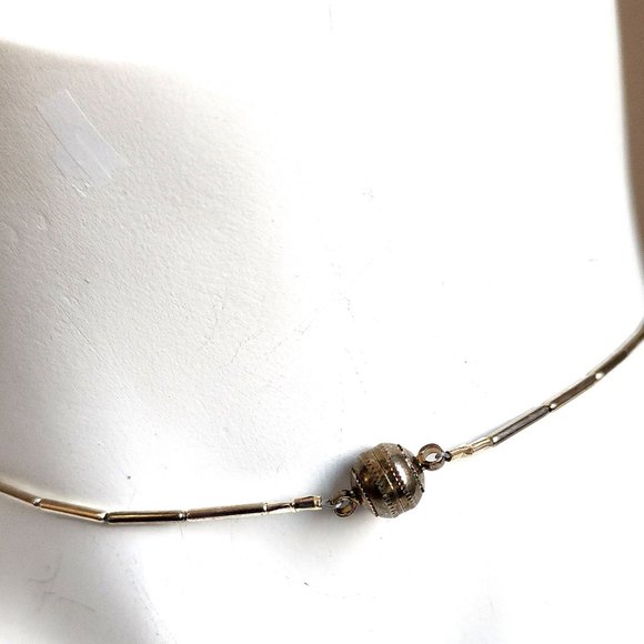 RARE 100+ Year Old Hinged Aksum Coptic Cross Enamel Bead Necklace - Picture 6 of 6